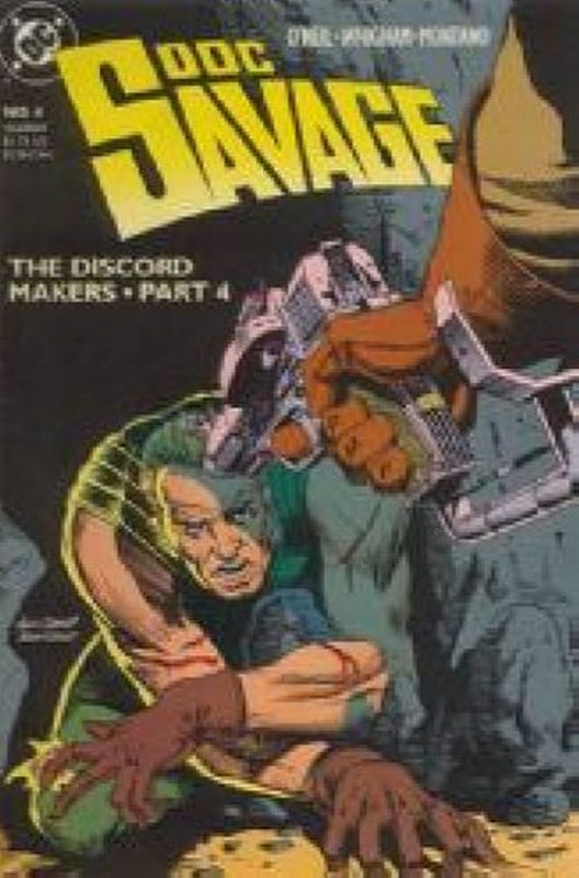 Cover of Doc Savage (Vol 1) (DC) #4. One of 250,000 Vintage American Comics on sale from Krypton!