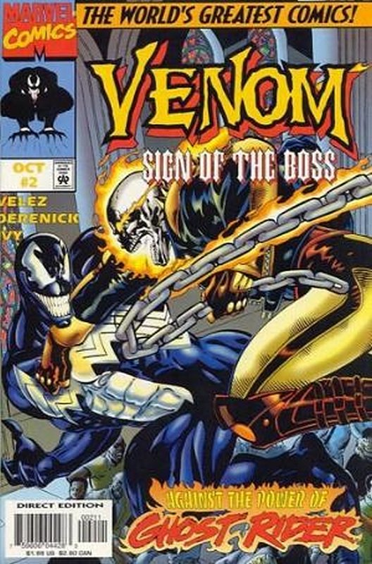 Cover of Venom: Sign of the Boss (1997 Ltd) #2. One of 250,000 Vintage American Comics on sale from Krypton!