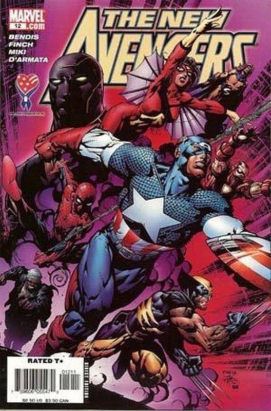 Cover of New Avengers (Vol 1) #12. One of 250,000 Vintage American Comics on sale from Krypton!