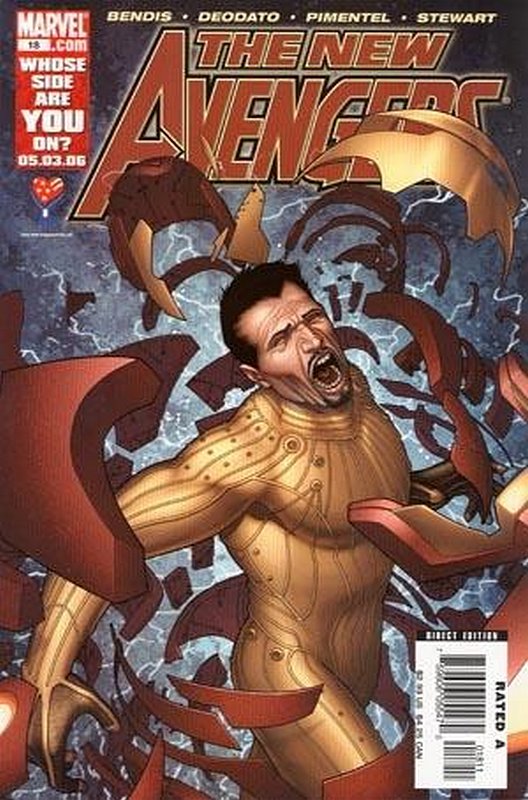 Cover of New Avengers (Vol 1) #18. One of 250,000 Vintage American Comics on sale from Krypton!