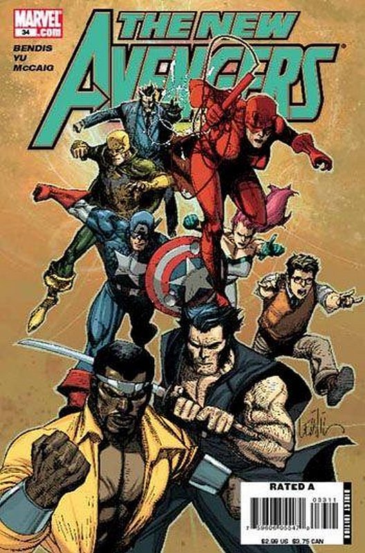 Cover of New Avengers (Vol 1) #34. One of 250,000 Vintage American Comics on sale from Krypton!