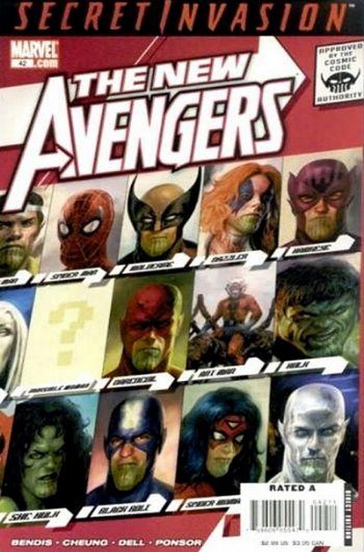 Cover of New Avengers (Vol 1) #42. One of 250,000 Vintage American Comics on sale from Krypton!