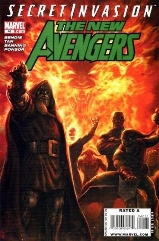 Cover of New Avengers (Vol 1) #46. One of 250,000 Vintage American Comics on sale from Krypton!
