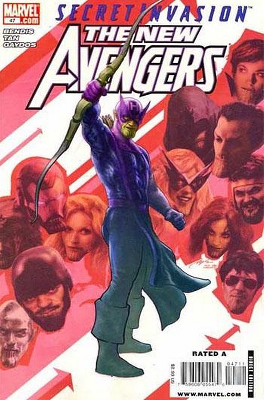Cover of New Avengers (Vol 1) #47. One of 250,000 Vintage American Comics on sale from Krypton!