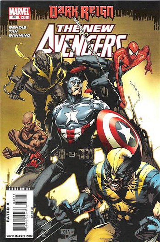 Cover of New Avengers (Vol 1) #48. One of 250,000 Vintage American Comics on sale from Krypton!