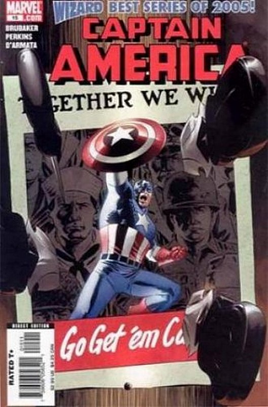 Cover of Captain America (Vol 5) #15. One of 250,000 Vintage American Comics on sale from Krypton!