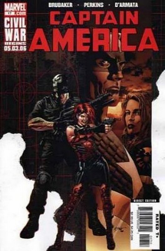 Cover of Captain America (Vol 5) #17. One of 250,000 Vintage American Comics on sale from Krypton!
