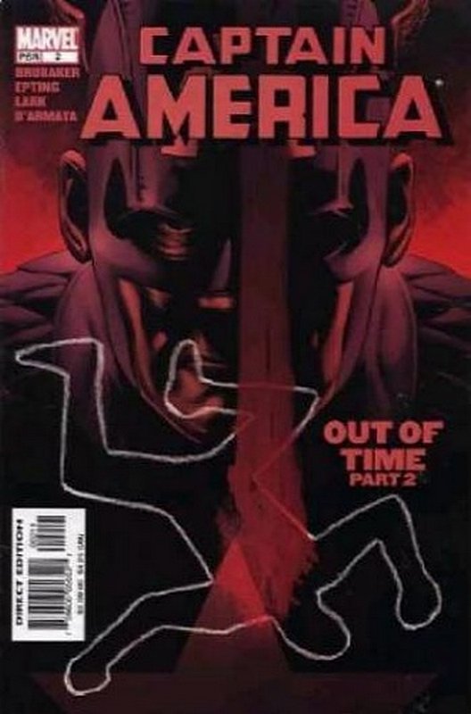 Cover of Captain America (Vol 5) #2. One of 250,000 Vintage American Comics on sale from Krypton!