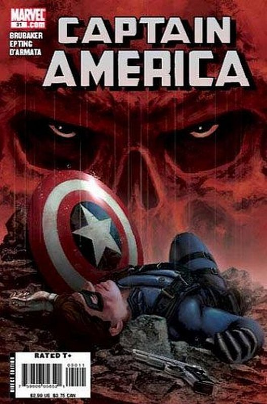 Cover of Captain America (Vol 5) #31. One of 250,000 Vintage American Comics on sale from Krypton!