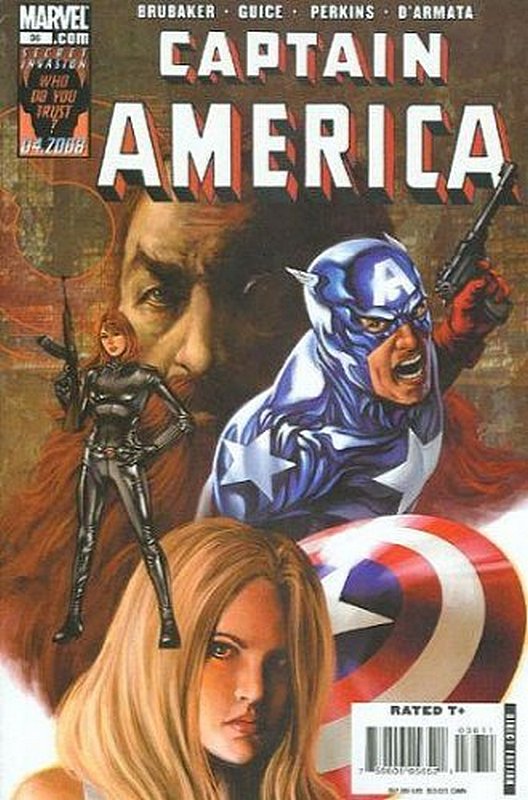 Cover of Captain America (Vol 5) #36. One of 250,000 Vintage American Comics on sale from Krypton!