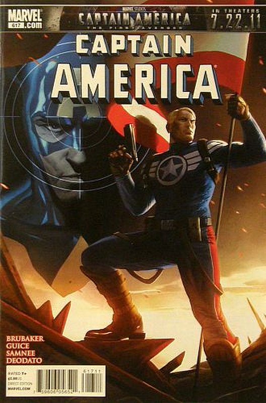Cover of Captain America (Vol 5) #617. One of 250,000 Vintage American Comics on sale from Krypton!