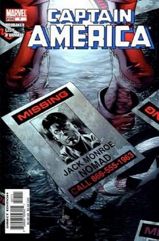 Cover of Captain America (Vol 5) #7. One of 250,000 Vintage American Comics on sale from Krypton!