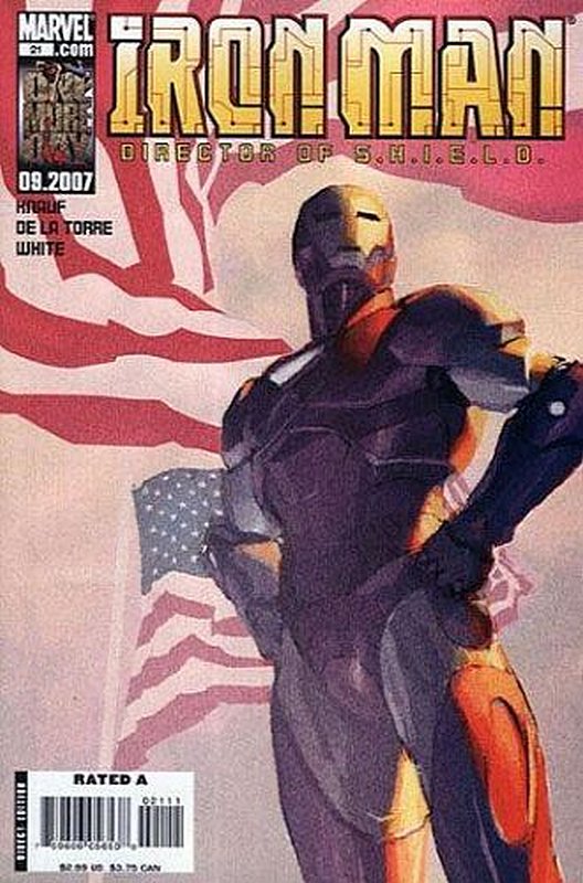 Cover of Iron Man (Vol 4) #21. One of 250,000 Vintage American Comics on sale from Krypton!