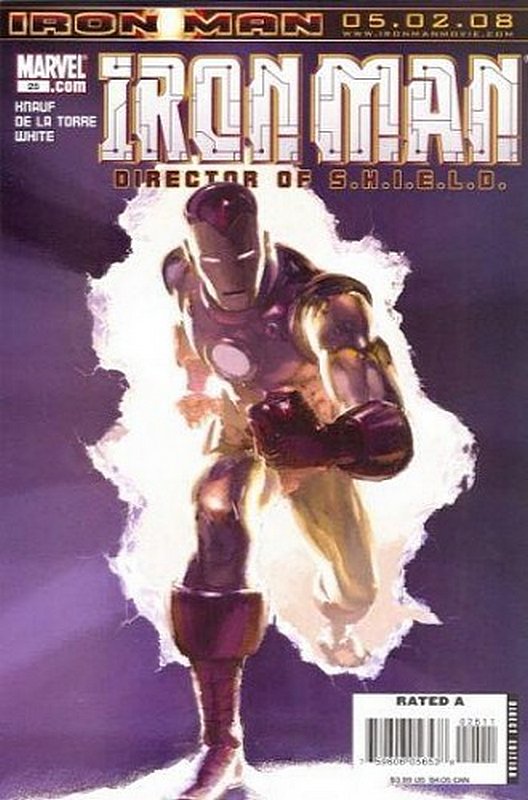 Cover of Iron Man (Vol 4) #25. One of 250,000 Vintage American Comics on sale from Krypton!