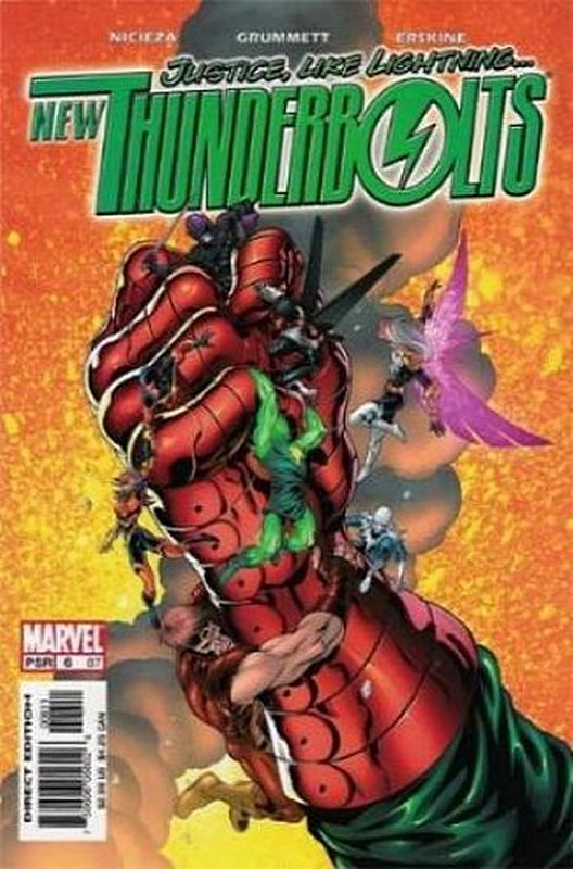 Cover of New Thunderbolts (Vol 1) #6. One of 250,000 Vintage American Comics on sale from Krypton!