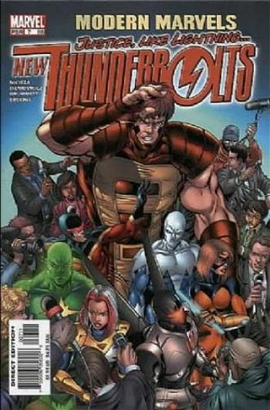 Cover of New Thunderbolts (Vol 1) #7. One of 250,000 Vintage American Comics on sale from Krypton!