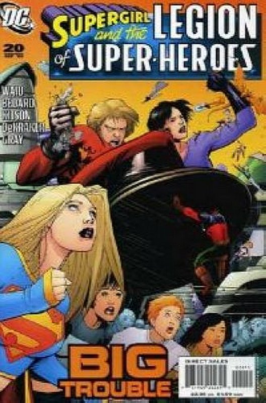Cover of Legion of Super-Heroes (Vol 4) #20. One of 250,000 Vintage American Comics on sale from Krypton!