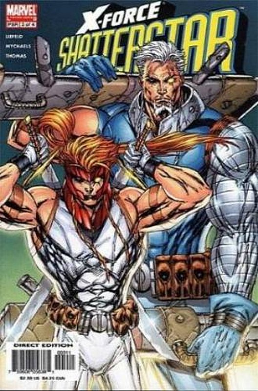 Cover of X-Force: Shatterstar (2005 Ltd) #3. One of 250,000 Vintage American Comics on sale from Krypton!