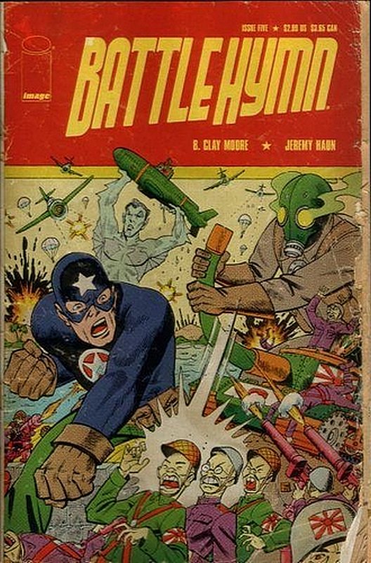 Cover of Battle Hymn (2004 Ltd) #5. One of 250,000 Vintage American Comics on sale from Krypton!