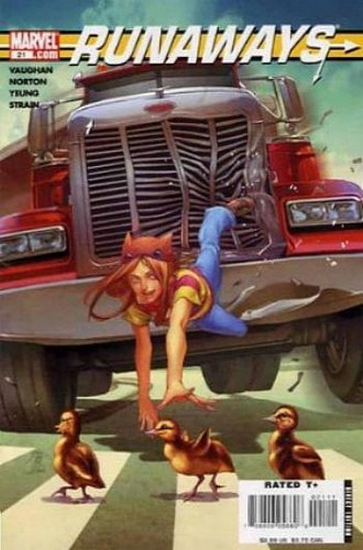 Cover of Runaways (Vol 2) #21. One of 250,000 Vintage American Comics on sale from Krypton!