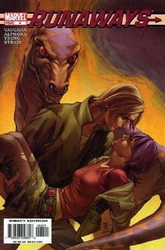 Cover of Runaways (Vol 2) #4. One of 250,000 Vintage American Comics on sale from Krypton!