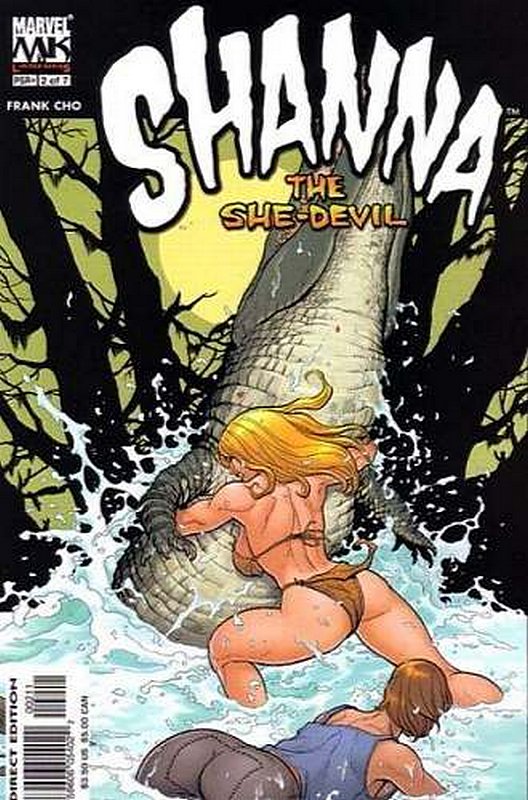 Cover of Shanna The She-Devil (2005 Ltd) #2. One of 250,000 Vintage American Comics on sale from Krypton!
