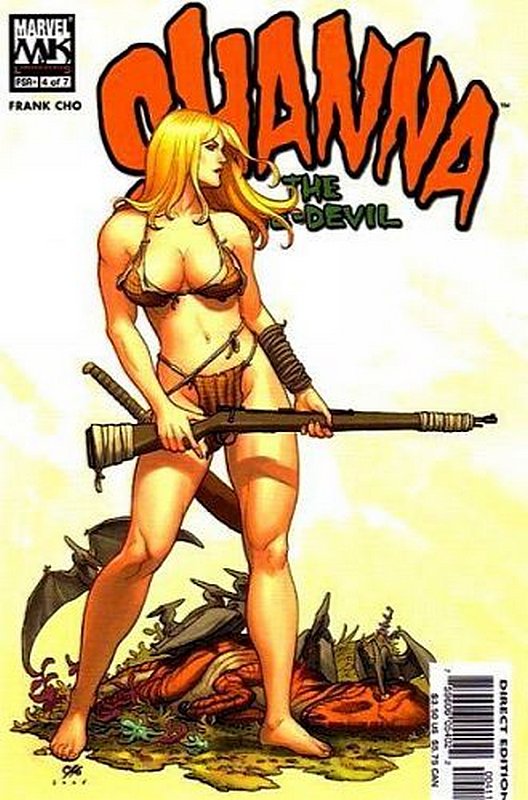 Cover of Shanna The She-Devil (2005 Ltd) #4. One of 250,000 Vintage American Comics on sale from Krypton!