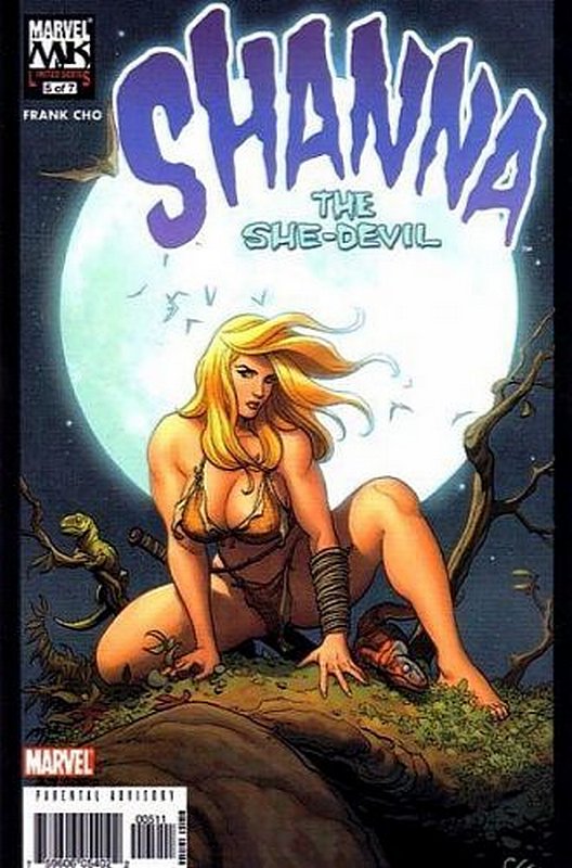 Cover of Shanna The She-Devil (2005 Ltd) #5. One of 250,000 Vintage American Comics on sale from Krypton!