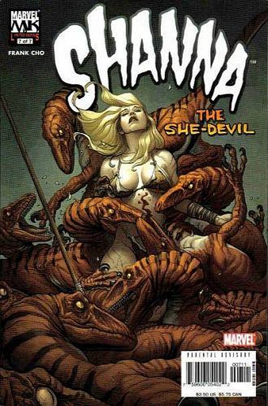 Cover of Shanna The She-Devil (2005 Ltd) #7. One of 250,000 Vintage American Comics on sale from Krypton!
