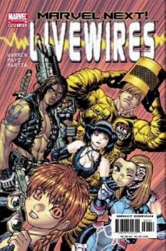 Cover of Livewires (2005 Ltd) #1. One of 250,000 Vintage American Comics on sale from Krypton!