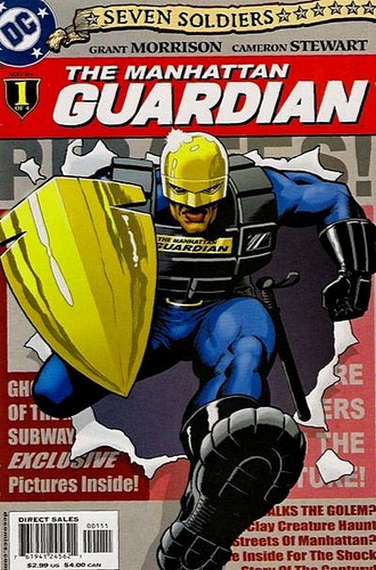 Cover of Seven Soldiers: Manhattan Guardian (2005 Ltd) #1. One of 250,000 Vintage American Comics on sale from Krypton!