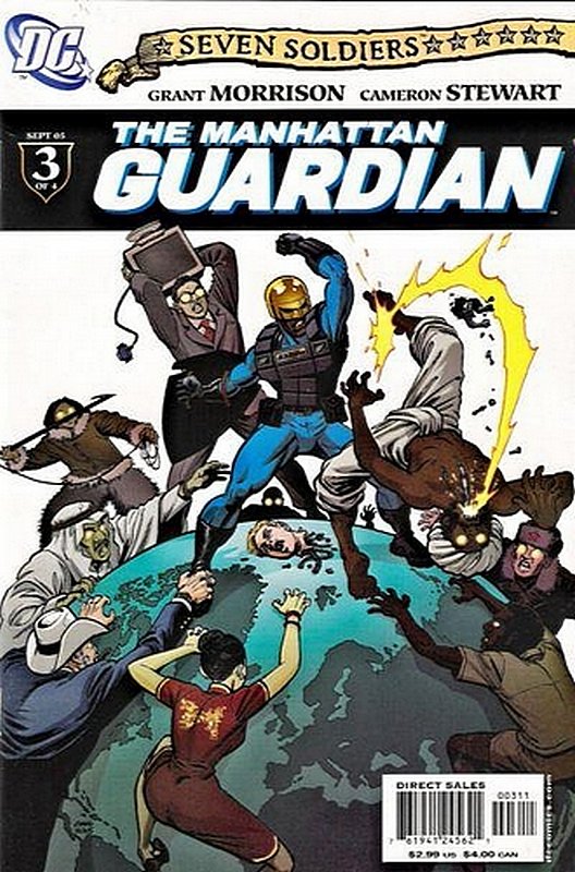 Cover of Seven Soldiers: Manhattan Guardian (2005 Ltd) #3. One of 250,000 Vintage American Comics on sale from Krypton!