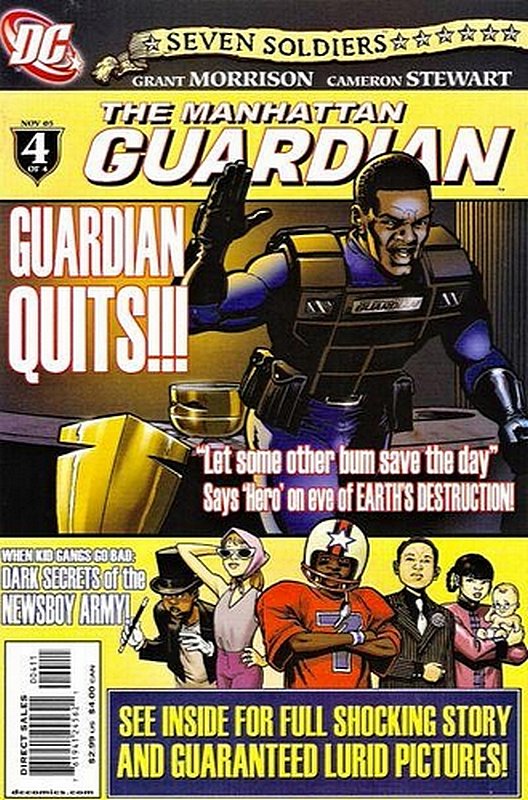 Cover of Seven Soldiers: Manhattan Guardian (2005 Ltd) #4. One of 250,000 Vintage American Comics on sale from Krypton!