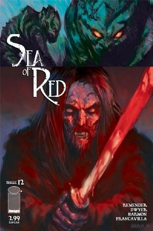 Cover of Sea of Red (Vol 1) #12. One of 250,000 Vintage American Comics on sale from Krypton!