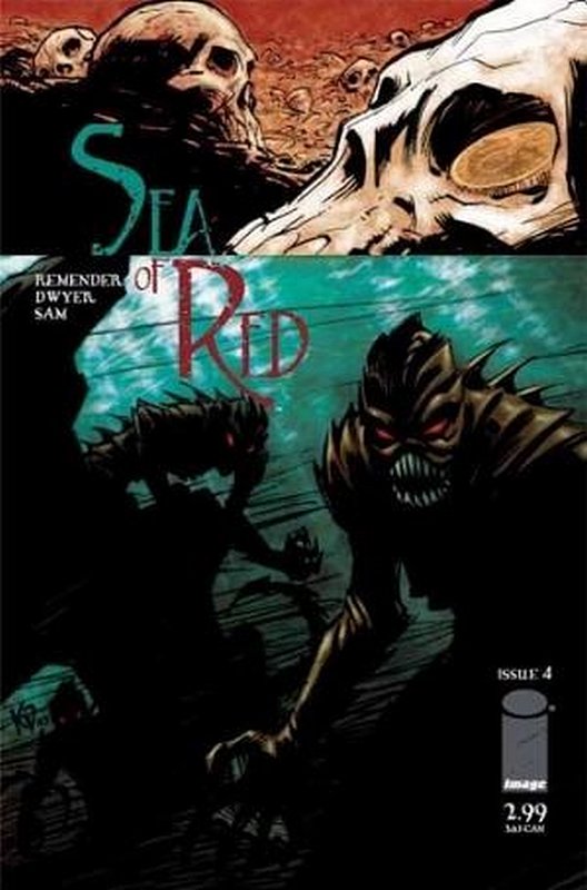 Cover of Sea of Red (Vol 1) #4. One of 250,000 Vintage American Comics on sale from Krypton!