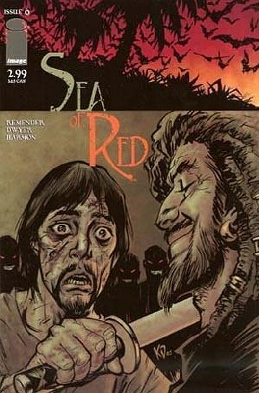 Cover of Sea of Red (Vol 1) #6. One of 250,000 Vintage American Comics on sale from Krypton!