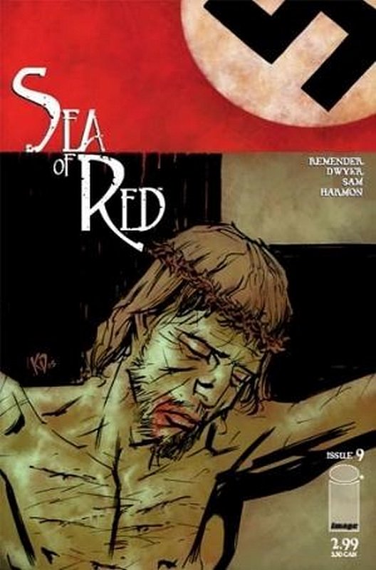 Cover of Sea of Red (Vol 1) #9. One of 250,000 Vintage American Comics on sale from Krypton!