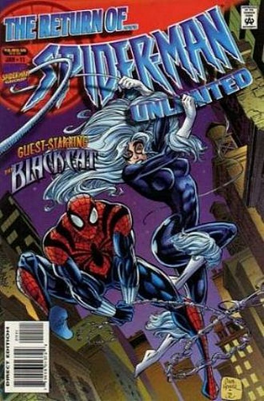Cover of Spider-Man Unlimited (Vol 1) #11. One of 250,000 Vintage American Comics on sale from Krypton!