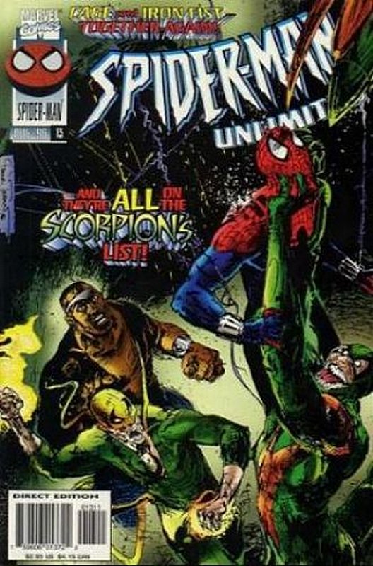 Cover of Spider-Man Unlimited (Vol 1) #13. One of 250,000 Vintage American Comics on sale from Krypton!
