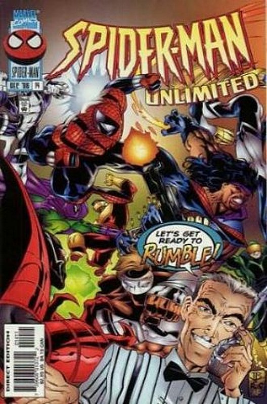 Cover of Spider-Man Unlimited (Vol 1) #14. One of 250,000 Vintage American Comics on sale from Krypton!