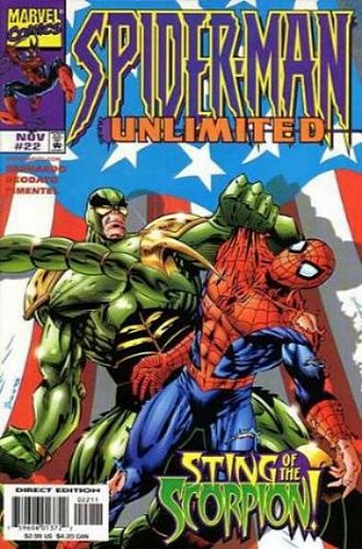 Cover of Spider-Man Unlimited (Vol 1) #22. One of 250,000 Vintage American Comics on sale from Krypton!