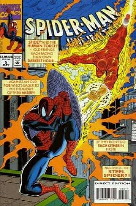 Cover of Spider-Man Unlimited (Vol 1) #5. One of 250,000 Vintage American Comics on sale from Krypton!