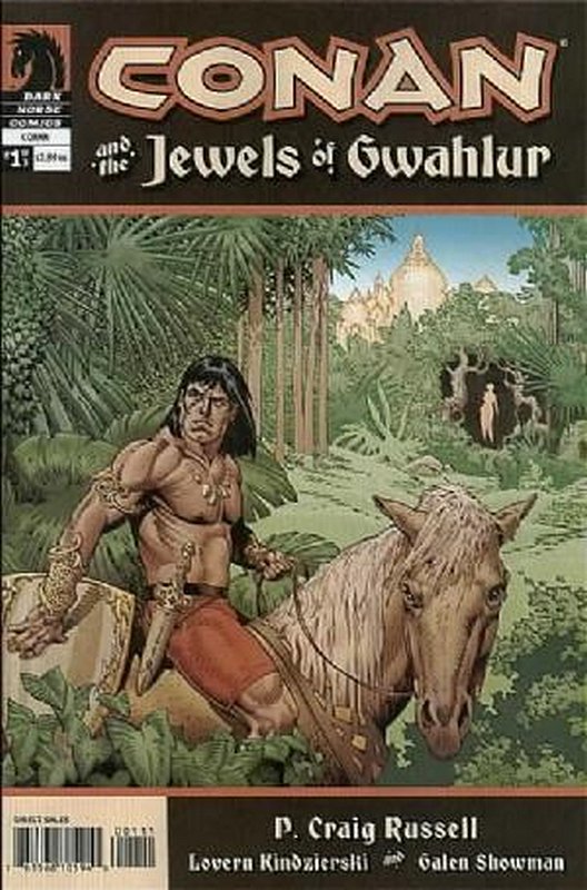 Cover of Conan & The Jewels of Gwahlur (2005 Ltd) #1. One of 250,000 Vintage American Comics on sale from Krypton!