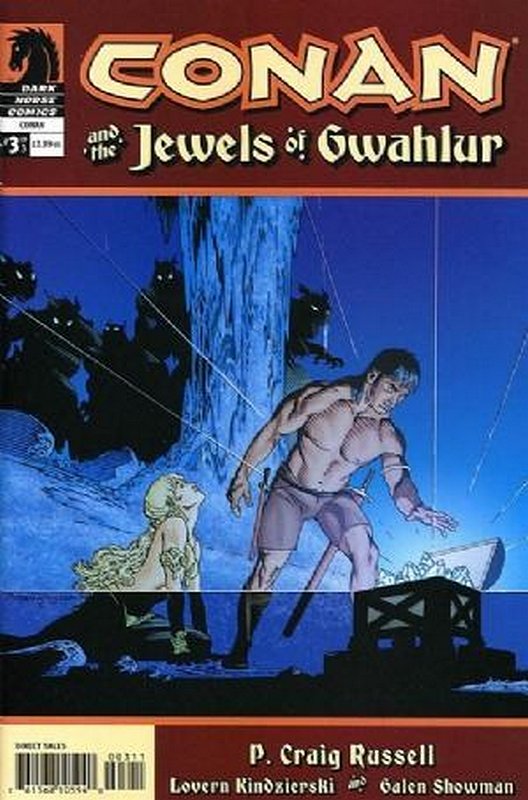 Cover of Conan & The Jewels of Gwahlur (2005 Ltd) #3. One of 250,000 Vintage American Comics on sale from Krypton!