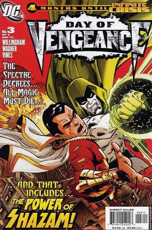 Cover of Day of Vengeance (2005 Ltd) #3. One of 250,000 Vintage American Comics on sale from Krypton!