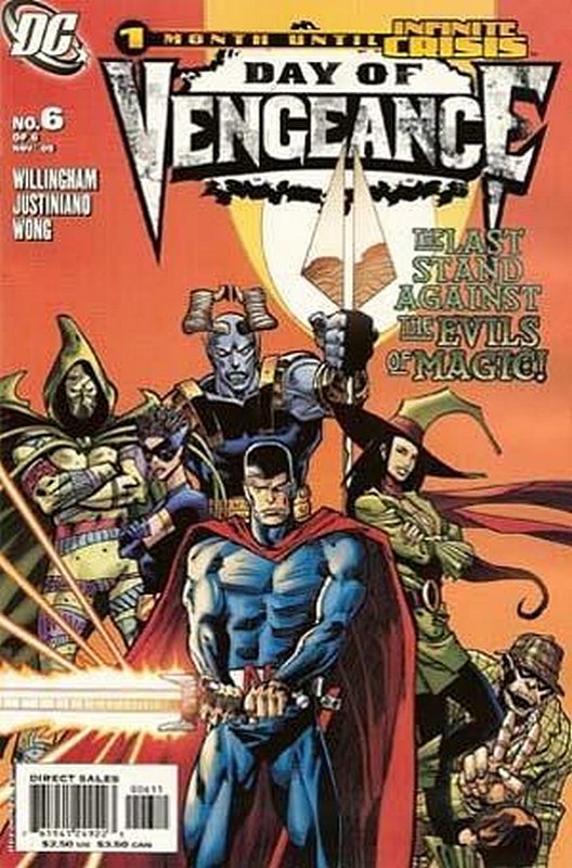 Cover of Day of Vengeance (2005 Ltd) #6. One of 250,000 Vintage American Comics on sale from Krypton!