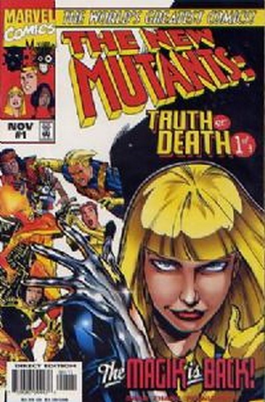 Cover of New Mutants: Truth or Death (1997 Ltd) #1. One of 250,000 Vintage American Comics on sale from Krypton!