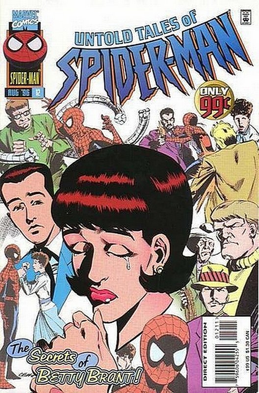 Cover of Untold Tales of Spider-Man (Vol 1) #12. One of 250,000 Vintage American Comics on sale from Krypton!