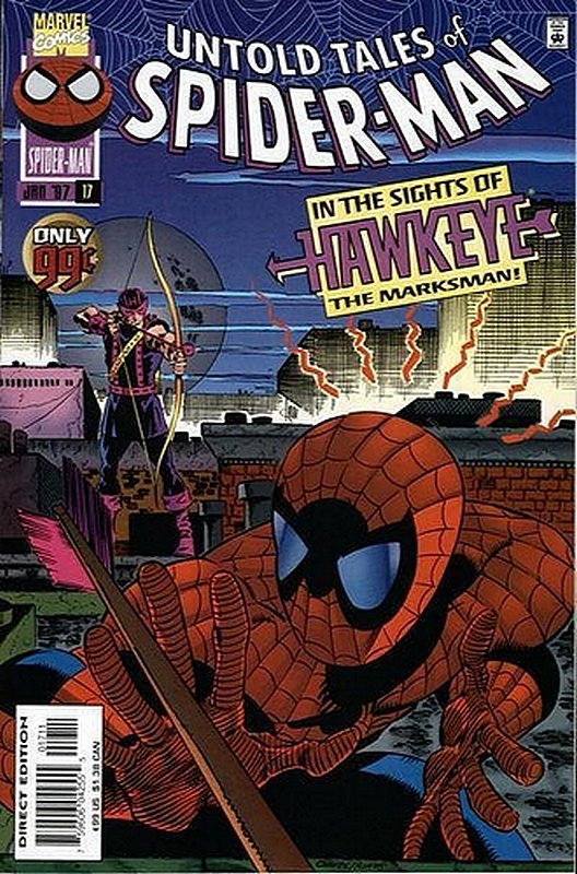 Cover of Untold Tales of Spider-Man (Vol 1) #17. One of 250,000 Vintage American Comics on sale from Krypton!