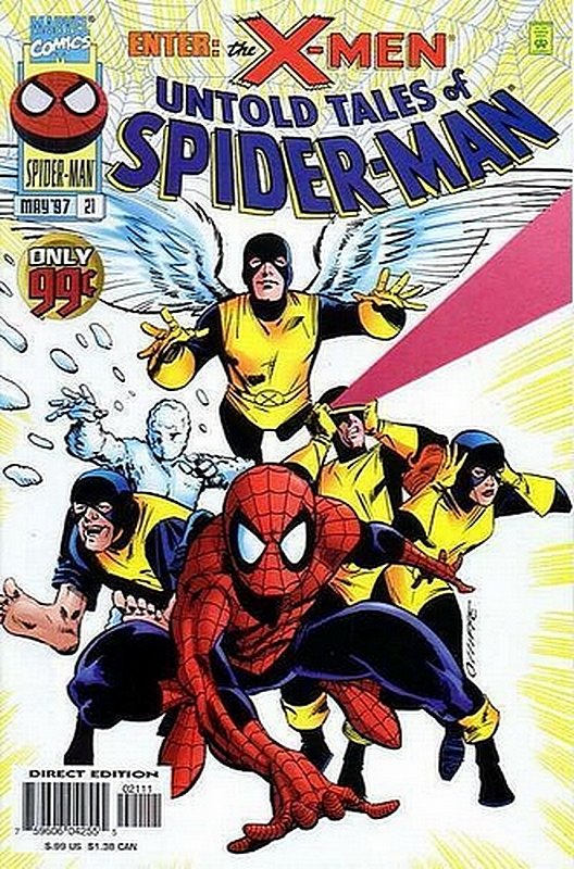 Cover of Untold Tales of Spider-Man (Vol 1) #21. One of 250,000 Vintage American Comics on sale from Krypton!